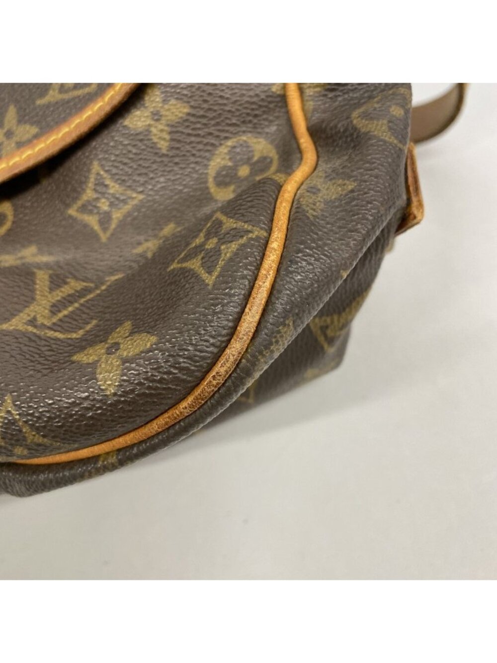 Louis Vuitton Shoulder Bag Monogram Saumur 35 Brown - Picture 10 of 10